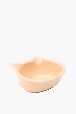 Cat Face Feeding Ceramic Bowl