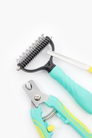 3 Piece Pet Grooming Set
