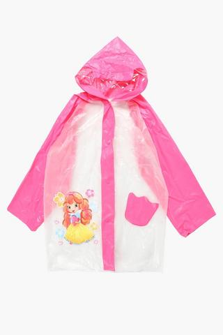 Girls Rain Coat Large