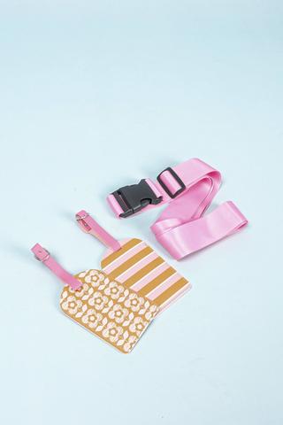3 Pack Miami Luggage Strap Set
