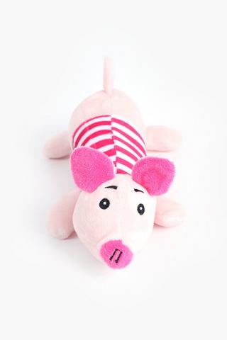 Squeaky Pig Chew Toy
