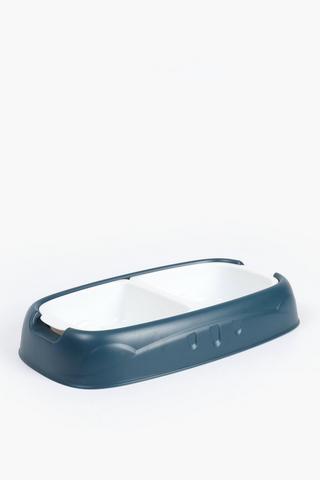 Double Feeder Removable Bowl Set
