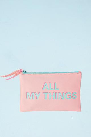 Sunset All My Things Travel Pouch