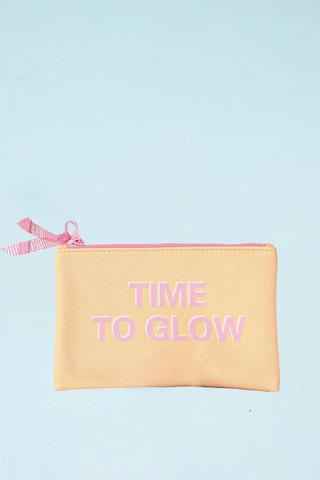 Sunset Time To Glow Travel Pouch