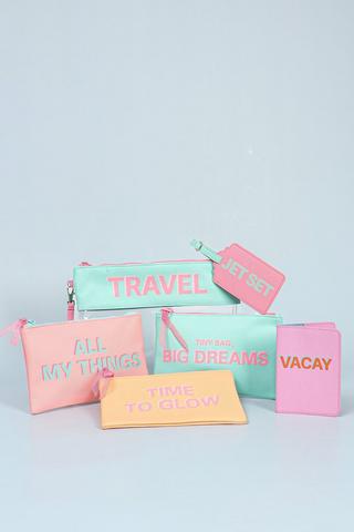 Sunset Time To Glow Travel Pouch