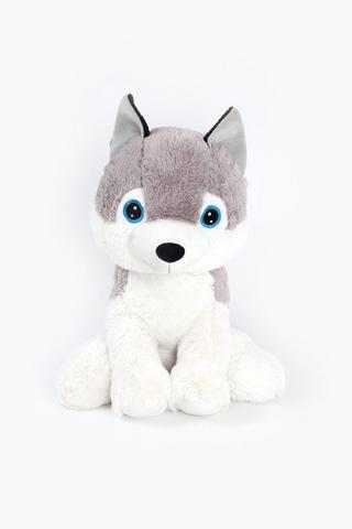 Big Plush Wolf Soft Toy