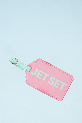Sunset Jet Set Luggage Tag