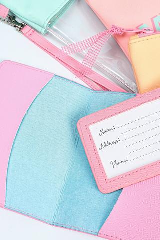 Sunset Jet Set Luggage Tag