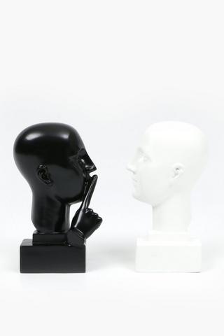 Silence Keeper Bookends, 13x21cm