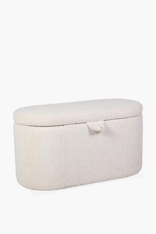 Evelyn Boucle Blanket Box