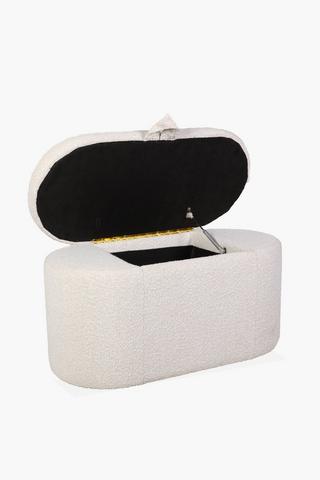 Evelyn Boucle Blanket Box
