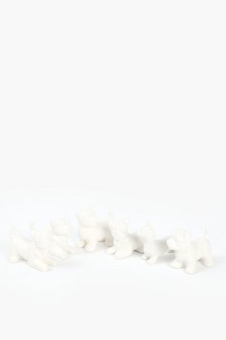 Assorted Mini Dog Statue, 8x6cm
