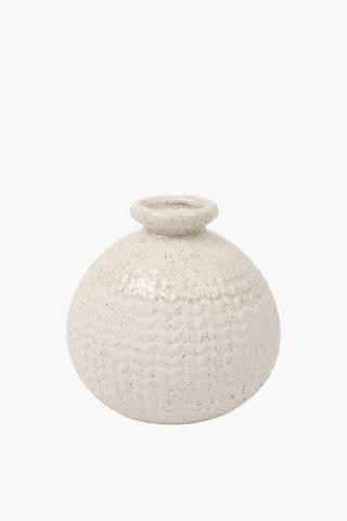 Crackle Bud Vase, 10x6cm