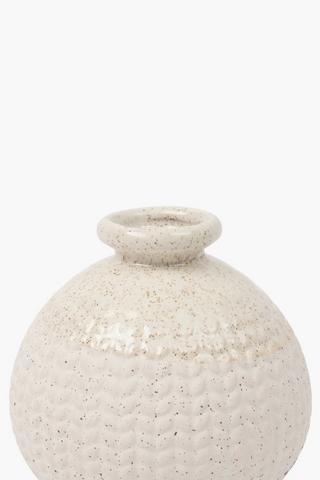 Crackle Bud Vase, 10x6cm