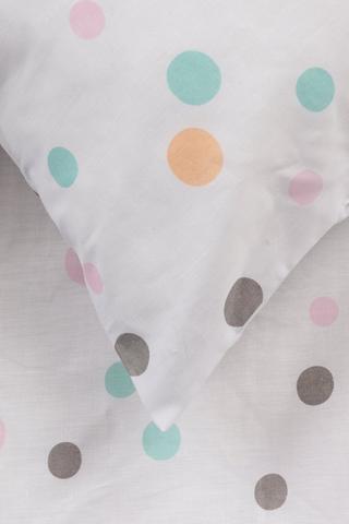Polycotton Leila Dotted Fitted Sheet
