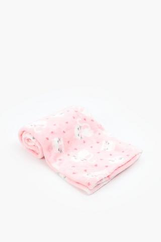 Printed Kitty Cat Blanket, 70x100cm