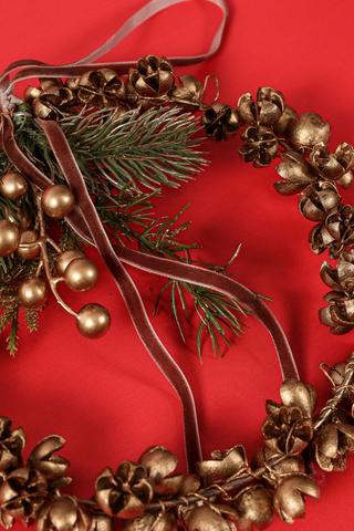 Seed Wreath, 24cm