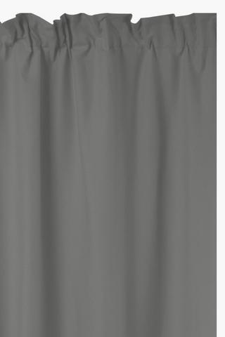 2 Pack Soft Touch Taped Curtain, 150x218cm