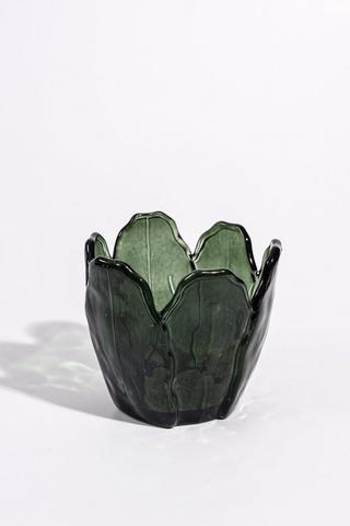 Water Lilly Tealight Holder, 9x9cm
