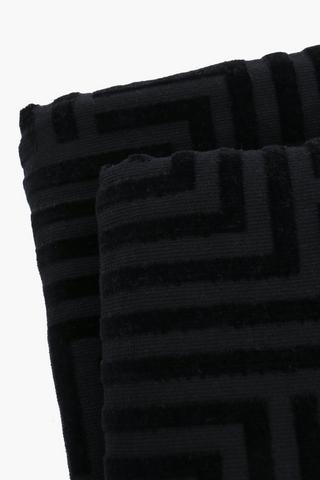 Cotton Jacquard Millard Geometric Hand Towel, 50x90cm