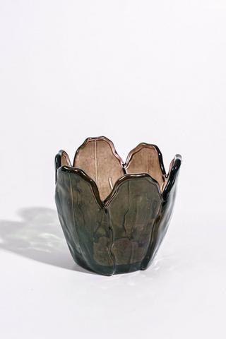 Water Lilly Tealight Holder, 9x9cm