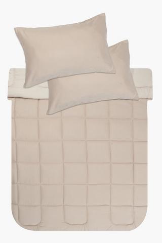 Soft Touch Plain Dye Comforter Set