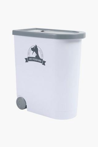Plastic Pet Food Storage With Wheels