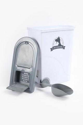 Plastic Pet Food Storage With Wheels