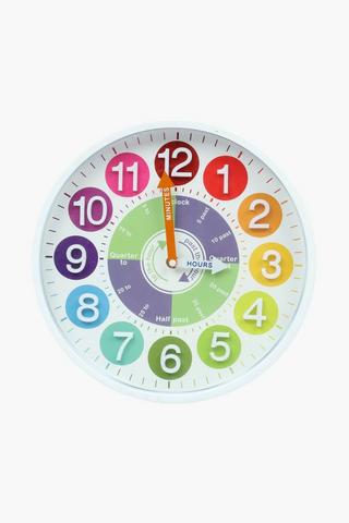 3d Numbers Learning Clock