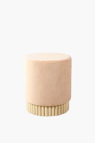 Palma Velvet Ottoman