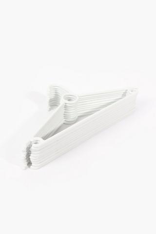 10 Pack Plastic Hangers