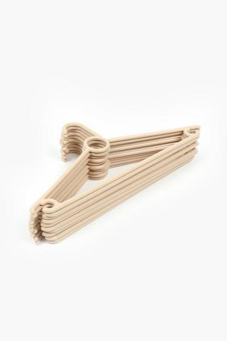 10 Pack Plastic Hangers