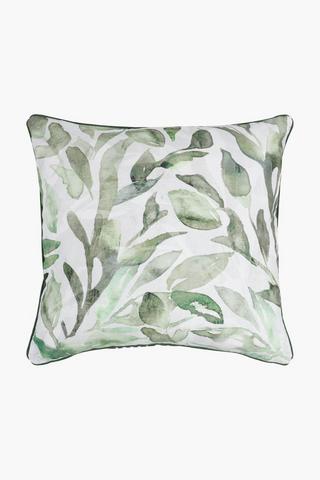 Premium Robertson Leaf Cotton Scatter Cover Only, 60x60cm