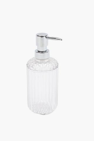 Plastic Fluted Soap Dispenser