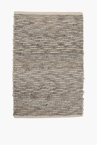 Textured Woven Woolen Rug, 300x400cm