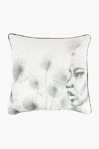 Premium Colab Thandeka Miya Feather Filled Scatter Cushion, 60x60cm