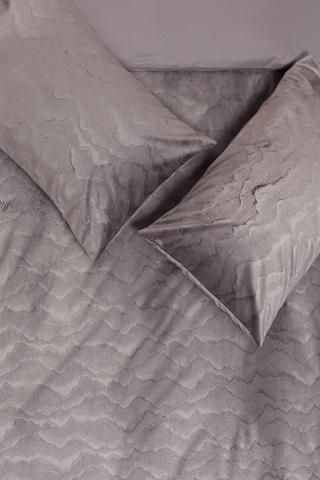 Velvet Abstract Duvet Cover Set