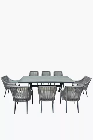 Orca 9 Piece Patio Dining Set