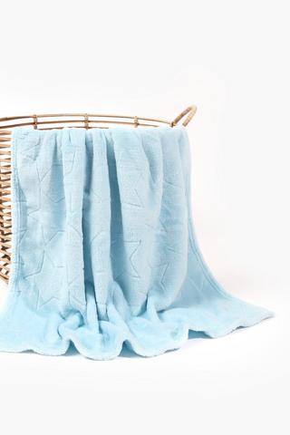 Embossed Star Blanket, 70x100cm