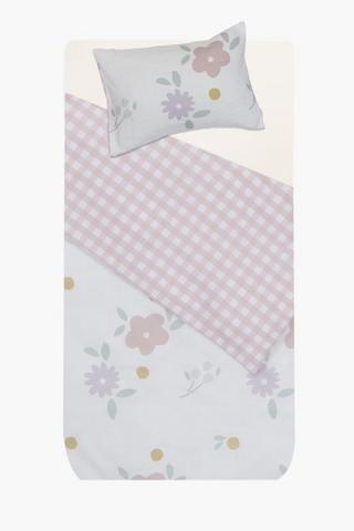 Polycotton Amilia Reversible Duvet Cover Set