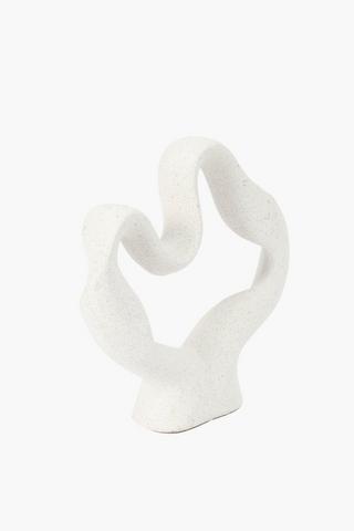 Organic Coral Statue, 27x27.5cm