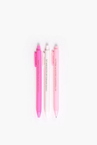 3 Pack Self Affirmation Pen Pack