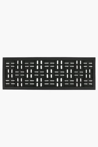 Rubber Stairmat Block Small, 25x75cm