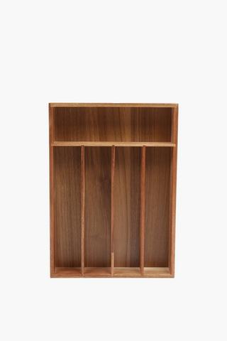 Acacia Cutlery Tray