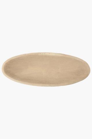 Ceramic Decor Platter, 47x9cm