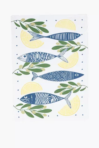Coastal Teatowel
