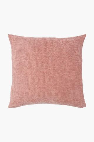 Velvet Wave Scatter Cushion, 60x60cm