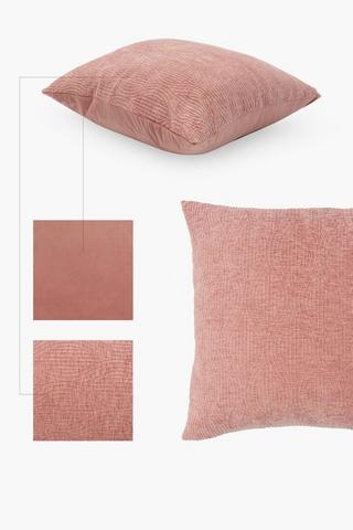 Velvet Wave Scatter Cushion, 60x60cm
