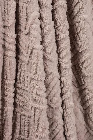 Sherpa Jacquard Geometric Blanket, 150x200cm