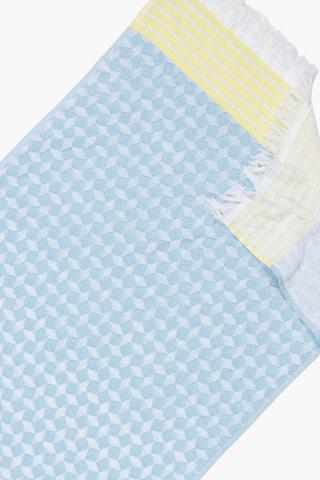 Cotton Jacquard Hammam Beach Towel, 85x160cm